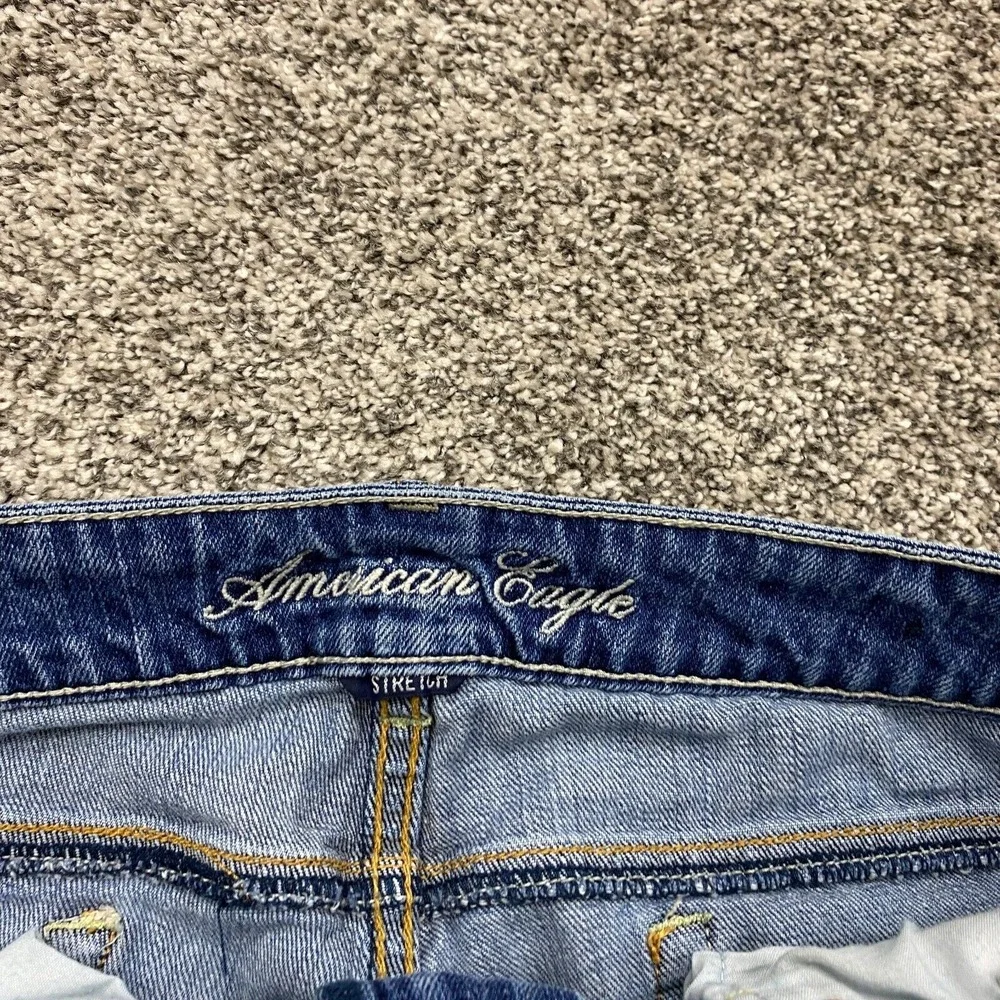 American Eagle Outfitters Medium Blue Flare Jeans - Picture 5 of 11